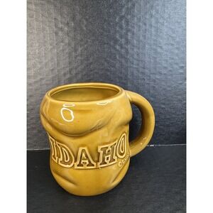 Idaho Potato Shaped Souvenior Spud Realistic Coffee Mug GMWS